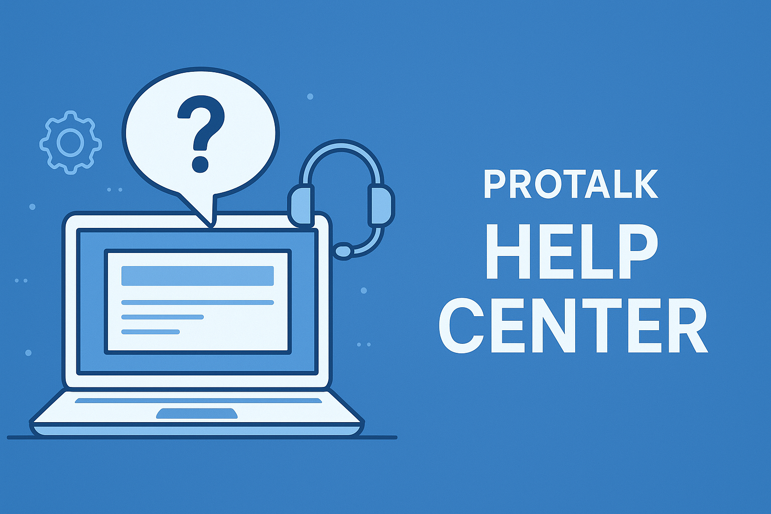 Customer support team helping users